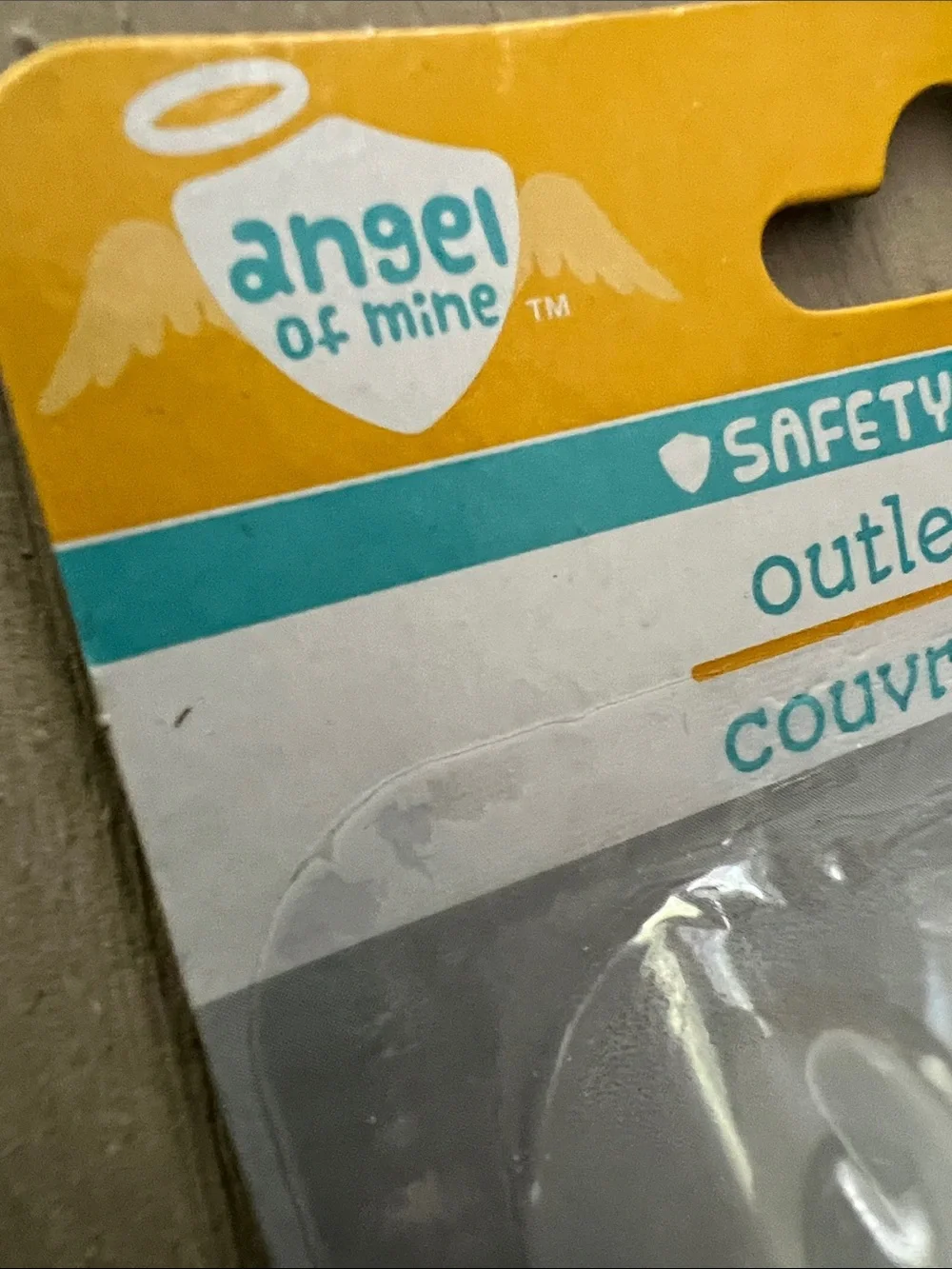 Angel of Mine | Safety Clear Plastic Outlet Covers Protectors - 15 Pack